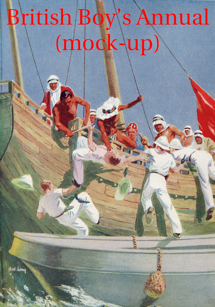 sailors swarming up side of ship (facing p.168)